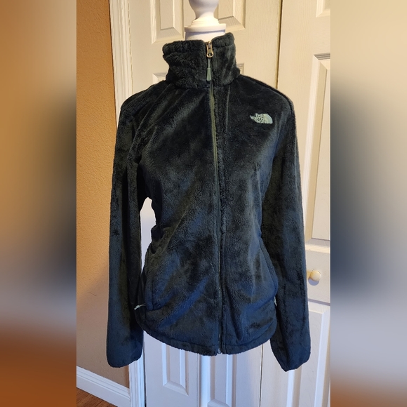 North Face green fleece jacket, medium - Picture 3 of 6